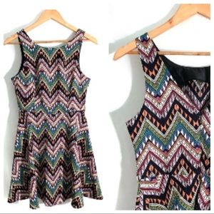 LUSH Nordstrom Dress Skater Style Fit & Flare